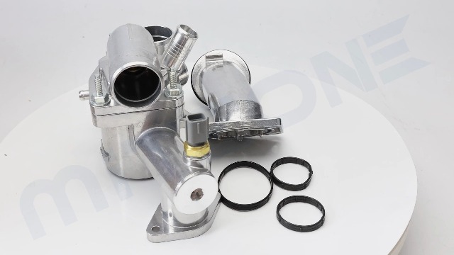 Amazon.com: MITZONE Aluminum Engine Coolant Thermostat Housing